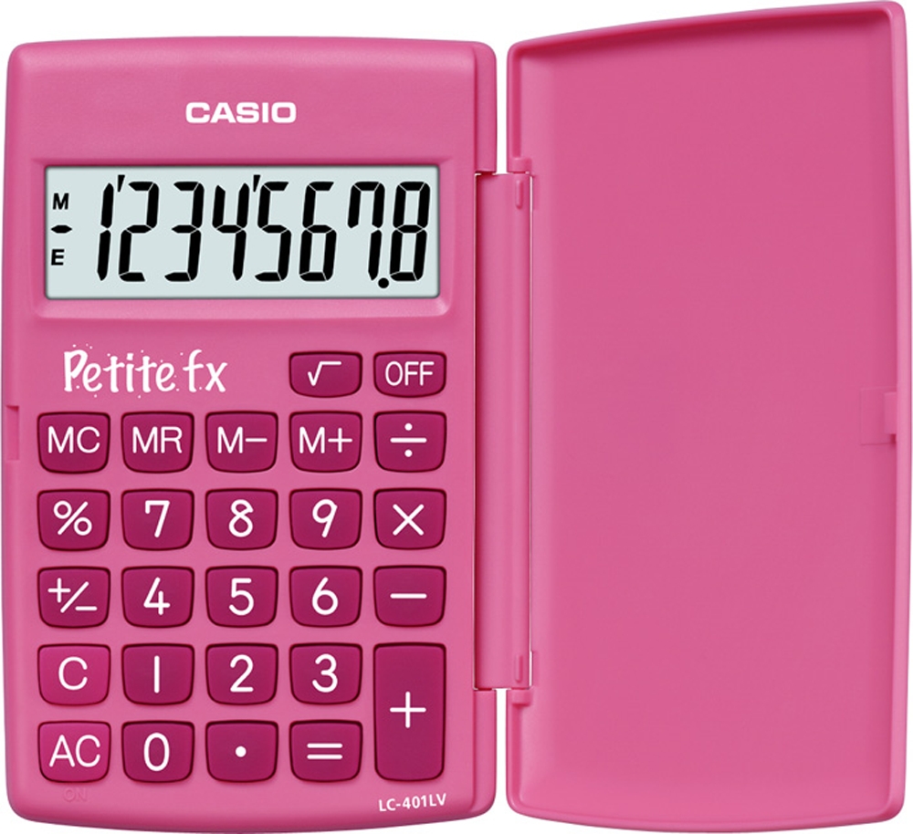 Calculatrice scientifique Casio Petit-FX rose - Pandava