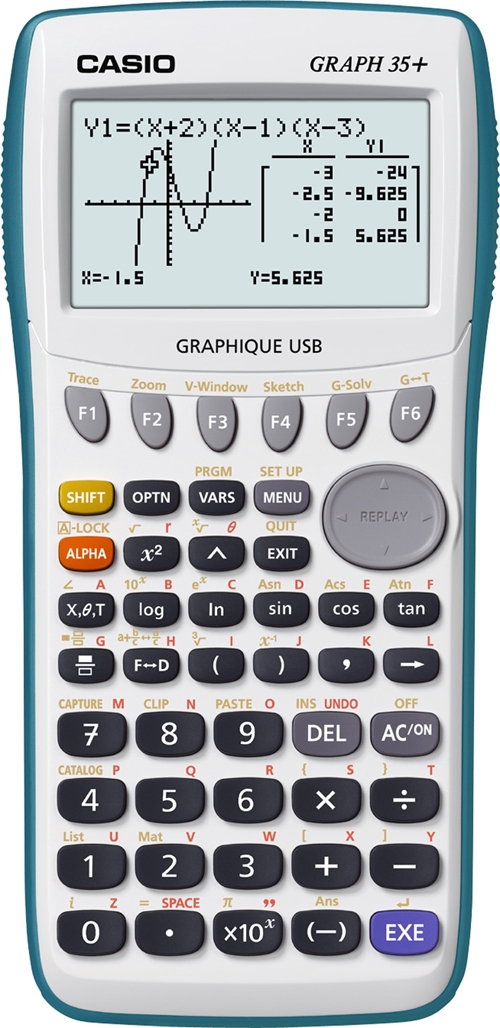 symbool minimum Bully Grafische rekenmachine Casio Graph 35+ USB - Pandava