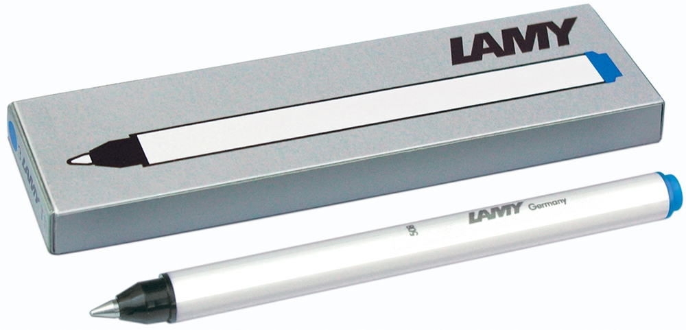 3 recharges T11 pour rollers Lamy, bleu - Pandava