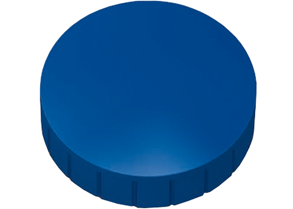 Aimant de tableau diamètre 25 mm bleu