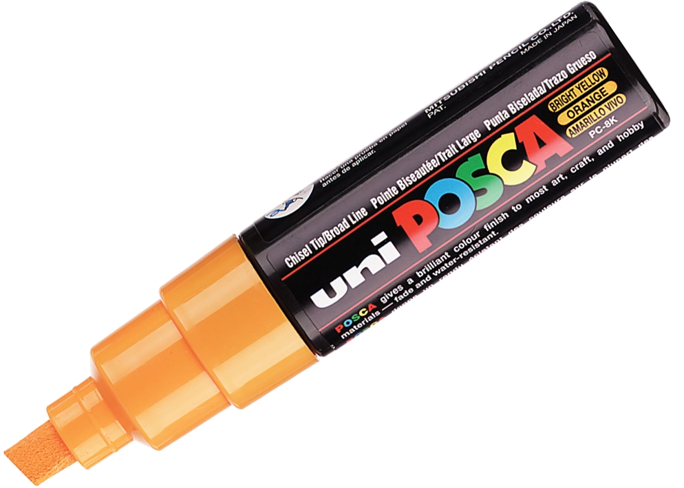 Paint Marker Uni Posca, Large 8mm noir - Pandava