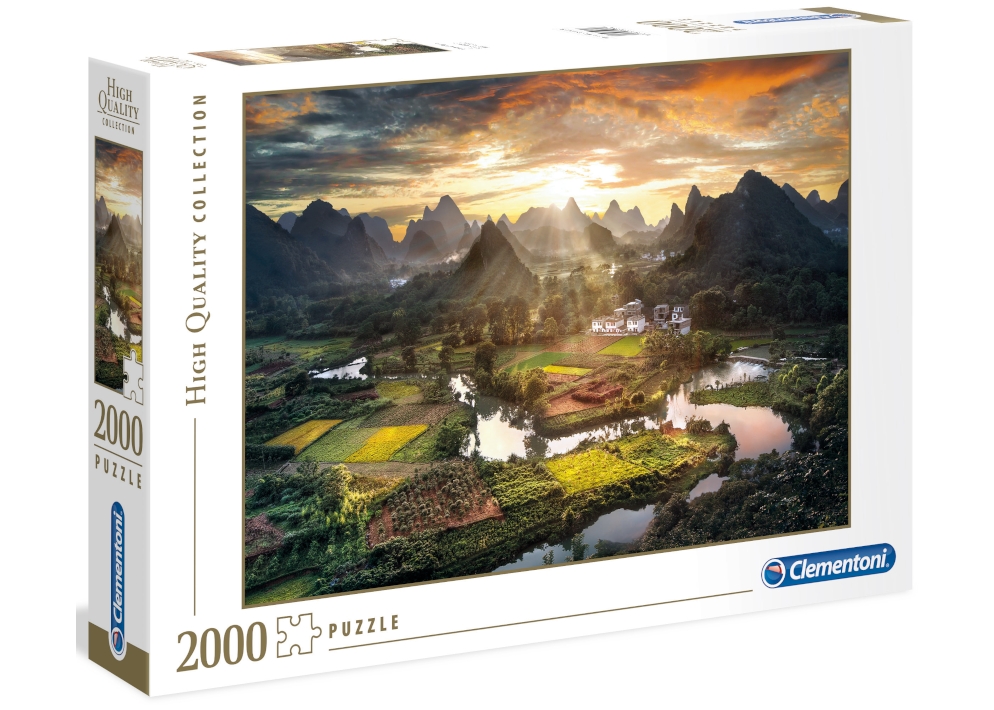 grond Expertise Afsnijden Puzzel "View of China" 2000 stuks - Pandava