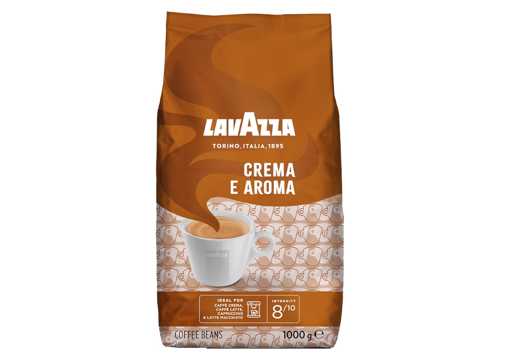 Grains de café Lavazza Crema e Aroma 1kg - Pandava